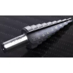 RS PRO HSS Step Drill Bit, Model No 232557 Melatic Grey Color image 3