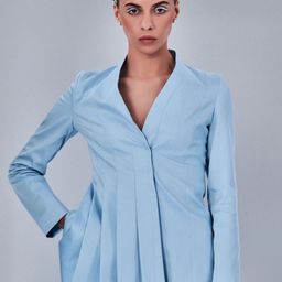 PROT-OFFICIAL Women Solid Cotton Tailored Jacket-image-72