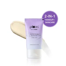 Plum MasterStrobe Ultra Lightweight & HD Glow Enhancer Illuminizer 30ml - Gold Goddess 01 image 2
