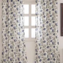 The Home Story Set of 2 Cotton Sheer Window Curtain-image-58