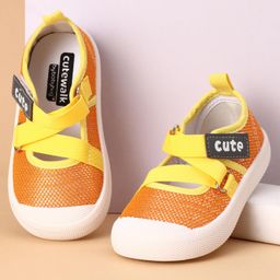 Cute Walk by Babyhug Casual Shoes  - Orange Yellow-picture-9