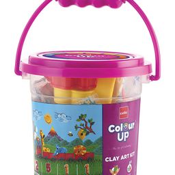Cello Colour Up Clay Bucket-  Multicolour-27
