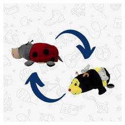 SHAPZE Fun Flip Friends HoneyBee Beetle Red & Black-30 cm-picture-25