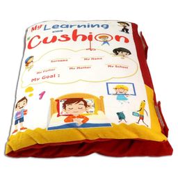 INPOUT Microfibre Filled Educational Cushion With Multiple Pages for Kids-image-10