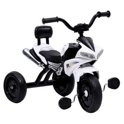 FunRide R1 Kids Tricycle Front Headlight and Musical Trike for Indoor and Outdoor - White-image-82