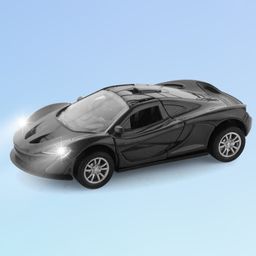 Aditi Toys Premium Metal Die-Cast Sports Racer Car, with Realistic Engine Sound, LED Lights, Open & Close Doors, Pull Back Car Zinc Alloy for Kids Above 3 Years, BIS Approved (Black)-picture-26