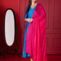 Dupatta Bazaar Embroidered Dupatta with Thread Work image 3