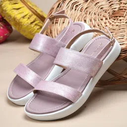 Mast & Harbour Women Open Toe Flats-picture-6