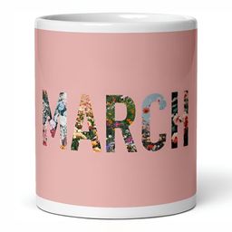 Mr UVD White & Pink Printed Ceramic Glossy Mugs Set of Cups and Mugs-image-21