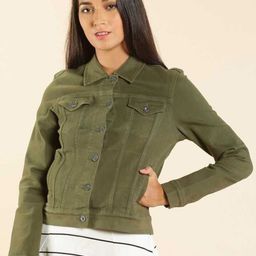 KASHIAN Women Denim Jacket with Embroidered-19