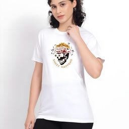 KAIDO Graphic Printed Round Neck Drop-Shoulder Sleeves Regular Fit T-Shirt-picture-34