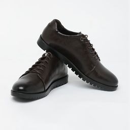 Snitch Brown Solid Formal Shoes-image-17