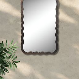 Metalsmith Brown Metal Wall Hanging Mirror-image-46