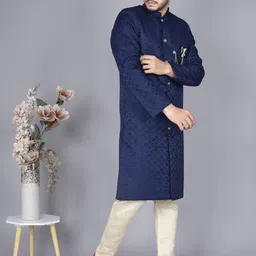 Xepon Men Regular Kurta with Pyjamas image 3