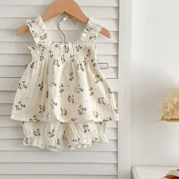 LULU & SKY Girls Printed Top with Shorts-image-30