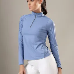 Fitkin Women Blue Tshirts-image-54