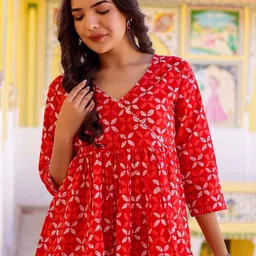 VASVI Floral Print Cotton Top-picture-28