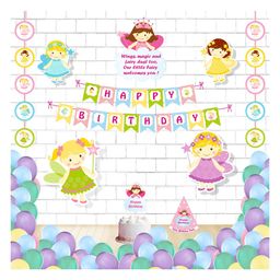 Untumble Fairy Happy Birthday Decoration Kit - Pack of 27-image-4