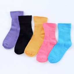 Pine Kids Ankle Length Anti-bacterial Socks Pack of 5 - Multicolor-image-47