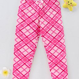 Babyhug Full Length Leggings - Pink-image-81