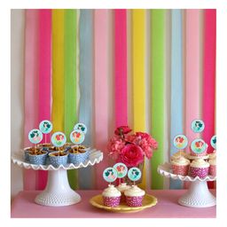 Untumble Mermaid Cupcake Toppers Multicolour - Pack of 25-picture-10
