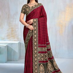 LeeliPeeri Designer Poly Chiffon Saree-image-19