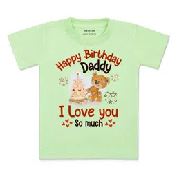 Arvesa Kids Typography Printed Applique T-shirt-image-90