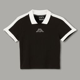 Kappa Girls Polo Collar Monochrome T-shirt-image-2