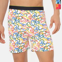 Bummer Men's Pack Of 3 Underwear Mircomodal Printed Boxer - BOSTCBICE03S-image-85