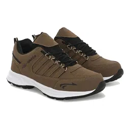 DRACKFOOT Men Round Toe Lace-Ups Contrast Sole Sneakers-30