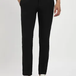 Peter England Men Slim Fit Formal Trousers-picture-46