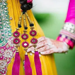 GADINFASHION Embellished Paranda Choti Braid-picture-43