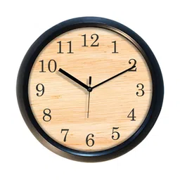 Aura Brown & Blue Contemporary Wall Clock-image-94