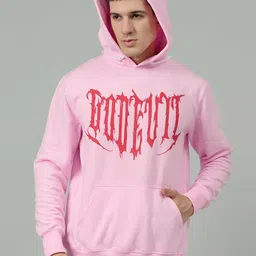 GO DEVIL Men Brand Logo Printed Hooded Winter Sweatshirt-image-18