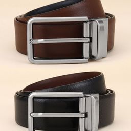 GIL Men Leather Reversible Formal Belt-image-38