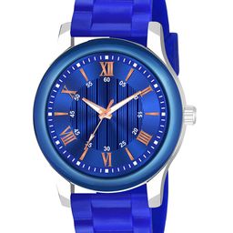 Gopal Shopcart Unisex Printed Dial & Straps Analogue Watch B9050 BLU1016 CD Strap-image-19