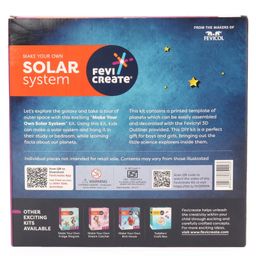 Fevicreate Make Your Own Solar System DIY Art & Craft Kit for Kids - Blue image 2