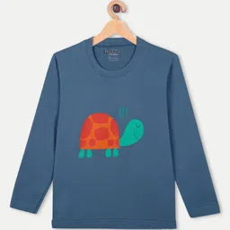 Billion Boys Typography Printed Pure Cotton Applique T-shirt-19