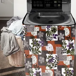 The Furnishing Tree Washing Machine Cover Patchwork Pattern Multicolor Compatible for Whirlpool 7 K image 5