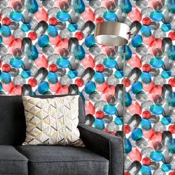 ArtzFolio Printed UV-Resistant Anti-Bacterial Modern Contemporary Shapes Peel & Stick Wallpaper-image-59