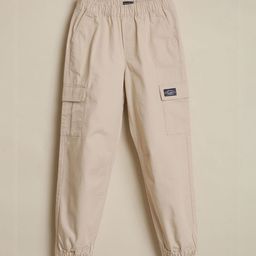 Allen Solly Junior Boys Slim Fit Mid-Rise Flat-Front Cotton Cargos-picture-15