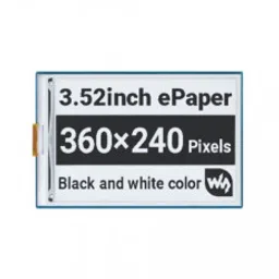 Waveshare 3.52inch e-Paper HAT 360x240 SPI Interface-16