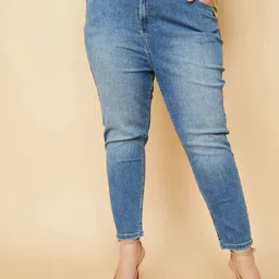 max Women Regular Fit Mid-Rise Light Fade Jeans-image-39