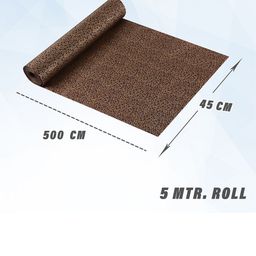 Kuber Industries Brown Set of 2 Regular Shelf Liner Organisers image 2