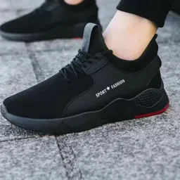 RIFOF Men Black Synthetic Casual Shoes-picture-8
