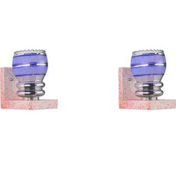 SOMIL Blue Glass Cylinder Printed Wall Lamps-picture-34