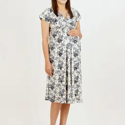 Uzazi Women Floral Printed Kaftan Dress-image-64