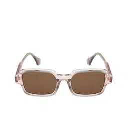 Ted Smith Unisex Rectangle Sunglasses with UV Protected Lens WALT_C5 image 2