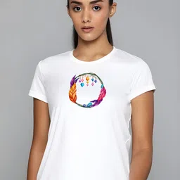 SZN Women Graphic Printed Round Neck T-shirt-image-54