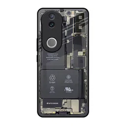 QRIOH Skeleton Inside Printed Vivo V50e 5G Impact Resistant Back Case-image-45